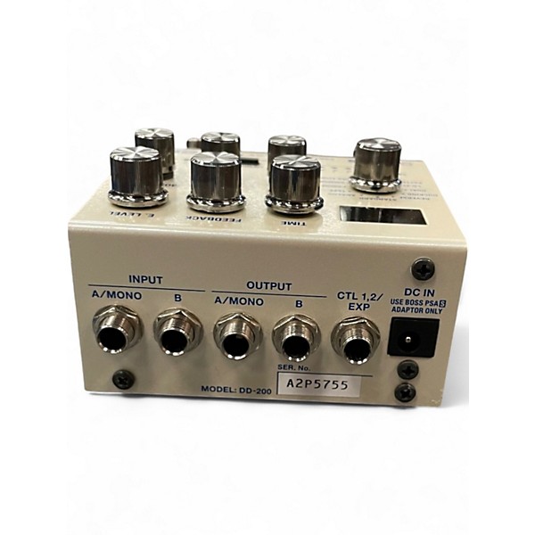 Used BOSS DD200 Digital Delay Effect Pedal