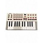 Used Akai Professional MPK Mini IV 25-Key MIDI Keyboard Controller- White MIDI Controller thumbnail