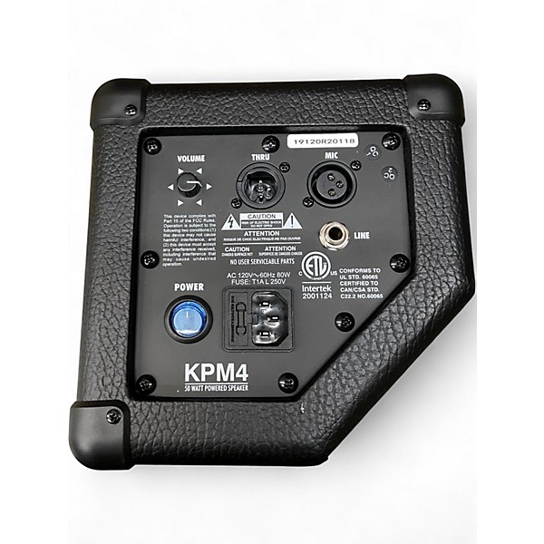 Used Kustom PA KPM4 Powered Speaker