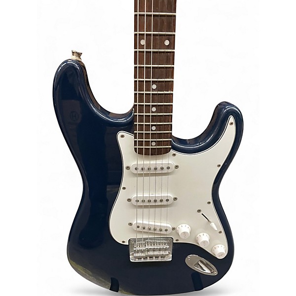 Used Squier Bullet Stratocaster Blue Solid Body Electric Guitar