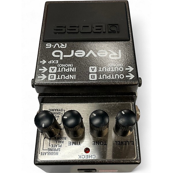 Used BOSS RV6 Digital Reverb Effect Pedal