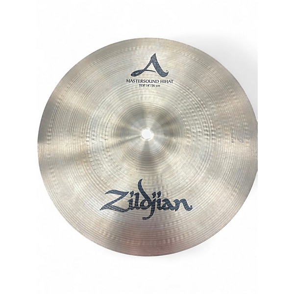 Used Zildjian 14in A Mastersound Hi Hat Pair Cymbal