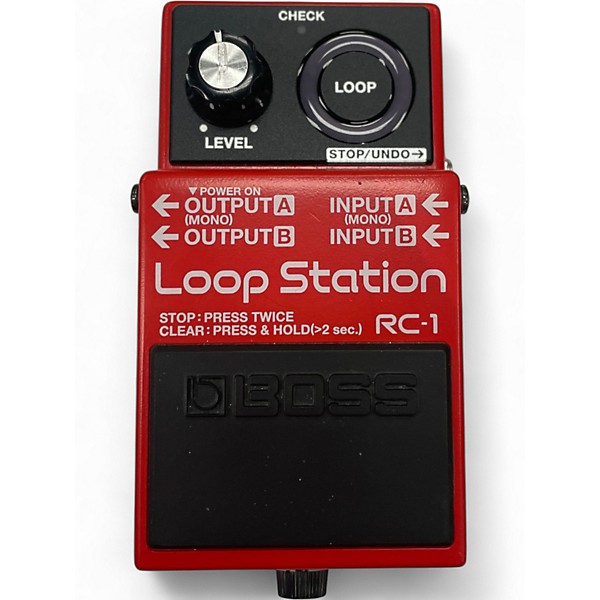 Used BOSS RC1 Loop Station Pedal