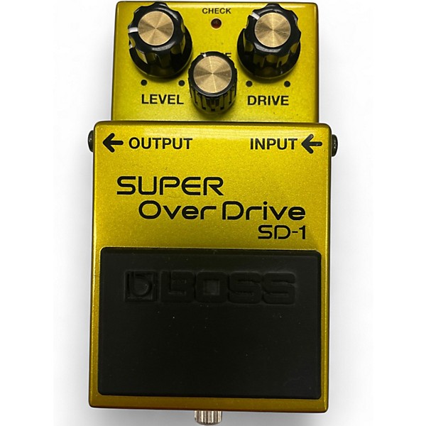 Used BOSS SD1 50th Anniversary Edition Effect Pedal