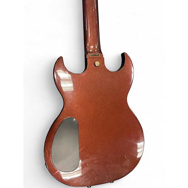 Used Samick Greg Bennett Torino TR4 MBC Black Cherry Metallic Solid Body Electric Guitar