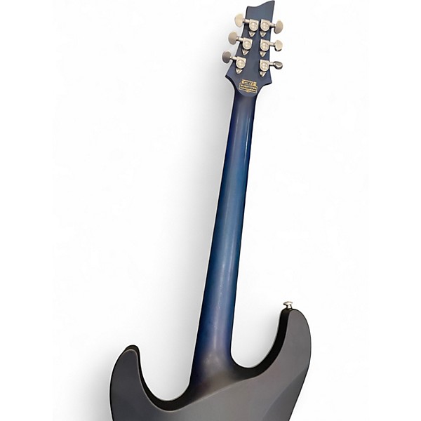 Used Schecter Guitar Research C1 Platinum Trans Blue Solid Body Electric Guitar