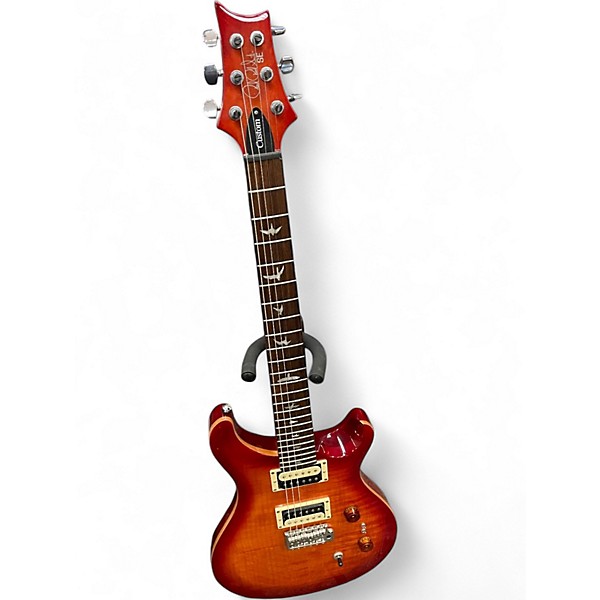 Used PRS SE Custom 24-08 Sunburst Solid Body Electric Guitar