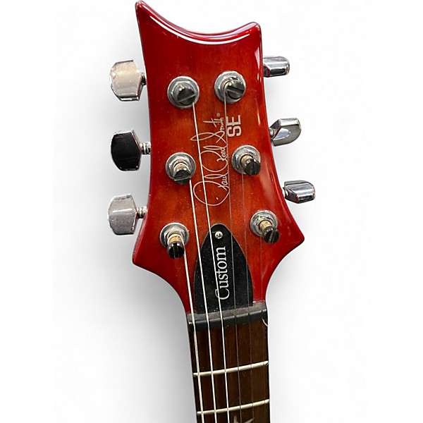 Used PRS SE Custom 24-08 Sunburst Solid Body Electric Guitar