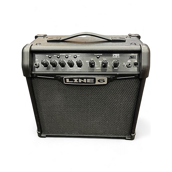Used Line 6 Spider Classic 15 Guitar Combo Amp