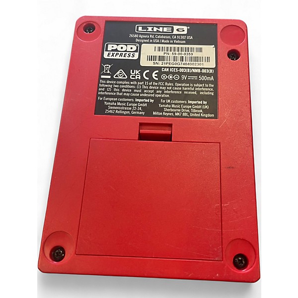 Used Line 6 POD EXPRESS Effect Processor