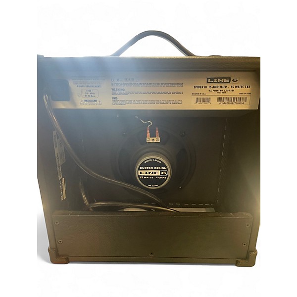 Used Line 6 Spider III 15 1X8 15W Guitar Combo Amp