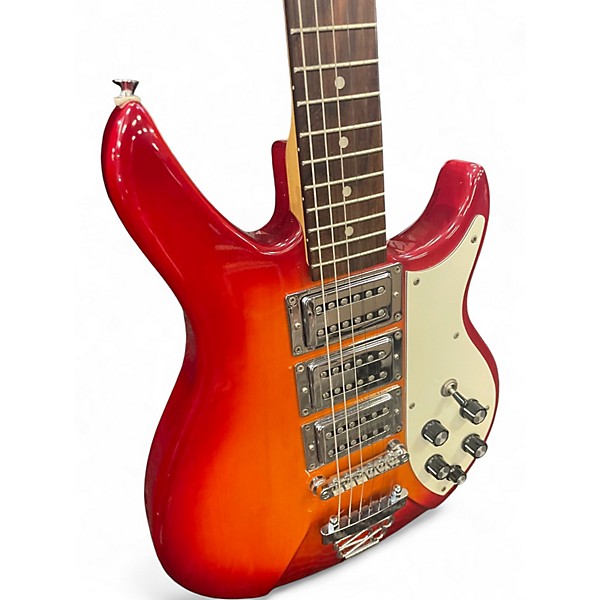 Used Galveston RIC 325 2 Tone Sunburst Solid Body Electric Guitar