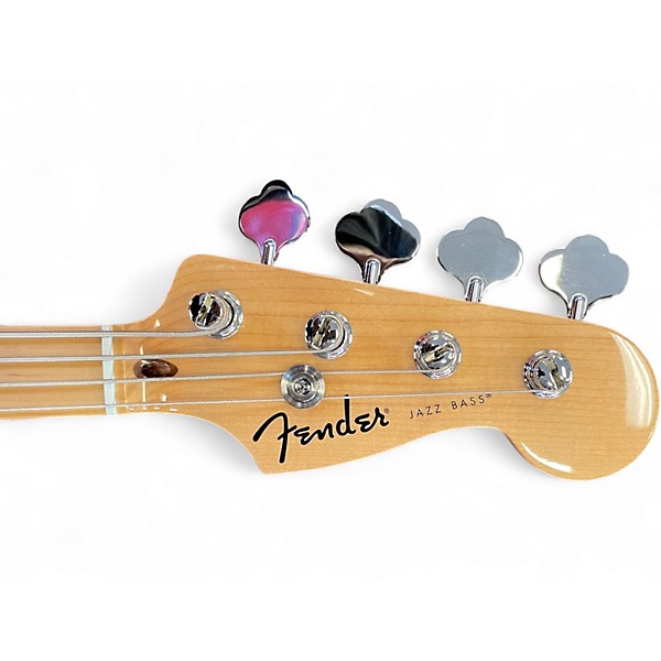 Used Fender Standard Jazz Bass Black Electric Bass Guitar