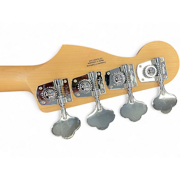 Used Fender Standard Jazz Bass Black Electric Bass Guitar