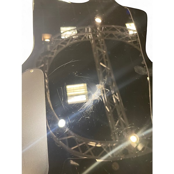 Used 2015 Epiphone Explorer Black Solid Body Electric Guitar