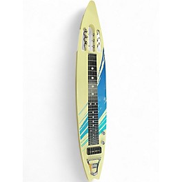 Used Mahalo MLG1 SURFBOARD LAP STEEL VINTAGE WHITE Lap Steel