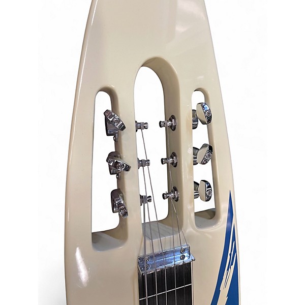 Used Mahalo MLG1 SURFBOARD LAP STEEL VINTAGE WHITE Lap Steel