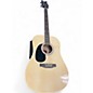Used Rogue RG624 Dreadnaught Left Handed Natural Acoustic Guitar thumbnail