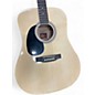 Used Rogue RG624 Dreadnaught Left Handed Natural Acoustic Guitar