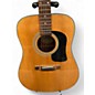 Used Washburn D-10N Natural Acoustic Guitar