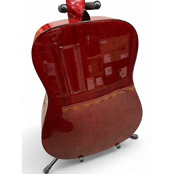 Used Washburn D-10N Natural Acoustic Guitar