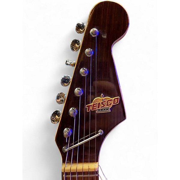 Used Teisco et 220 2 Color Sunburst Solid Body Electric Guitar