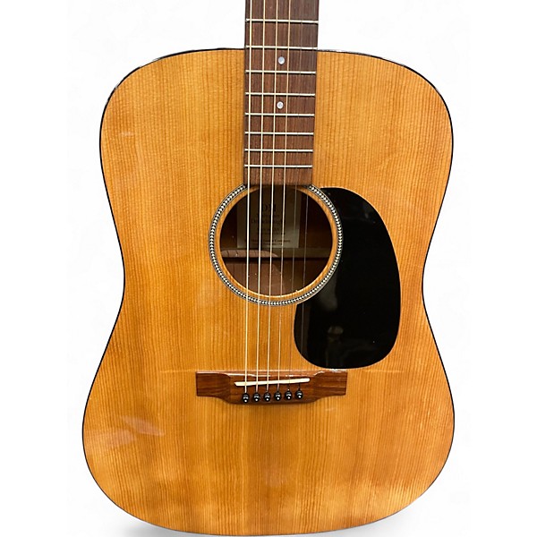 Used Martin DM Mahogany Dreadnaught Natural Acoustic Guitar