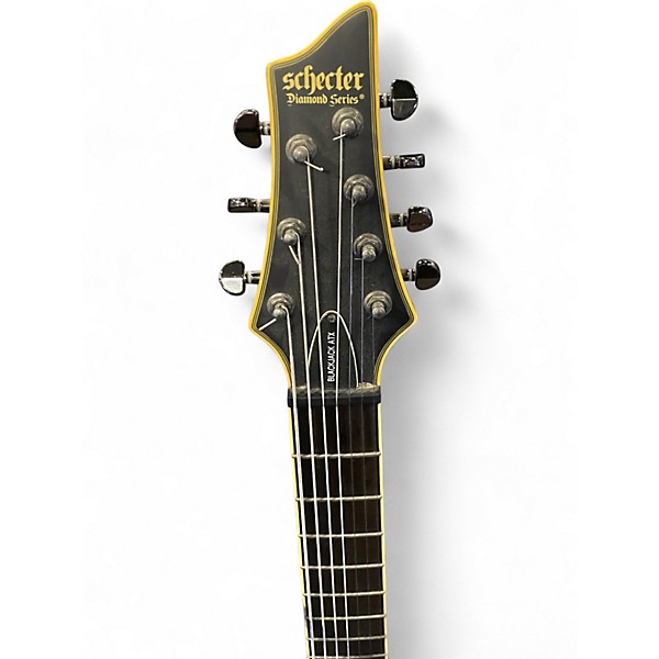 Used 2014 Schecter Guitar Research C7 Blackjack ATX Black Solid Body Electric Guitar