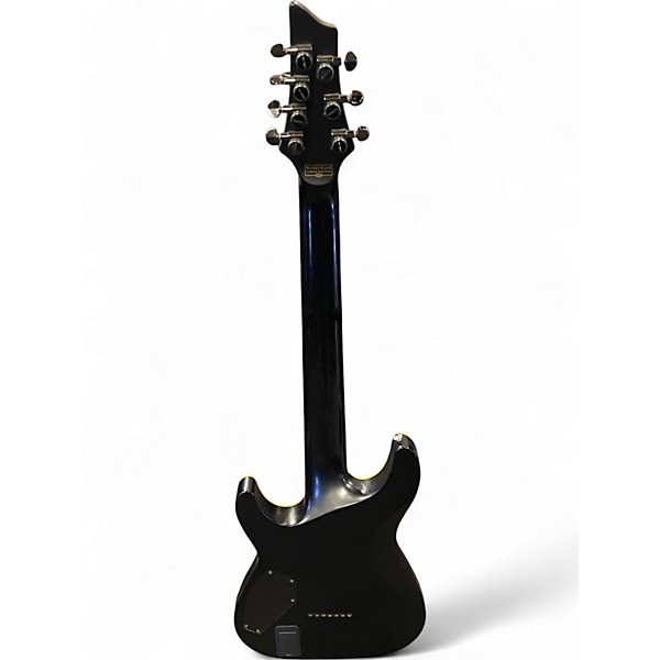 Used 2014 Schecter Guitar Research C7 Blackjack ATX Black Solid Body Electric Guitar