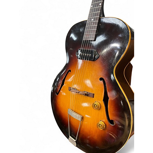 Vintage 1953 Gibson ES-125 2 Color Sunburst Hollow Body Electric Guitar