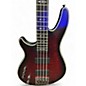 Used Schecter Guitar Research Hellraiser Extreme 4 String Crimson Red Trans Electric Bass Guitar