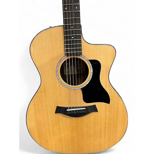 Used Taylor 214CE Natural Acoustic Electric Guitar