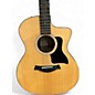 Used Taylor 214CE Natural Acoustic Electric Guitar