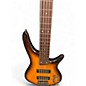 Used Ibanez sr37ef 2 tone burst Electric Bass Guitar