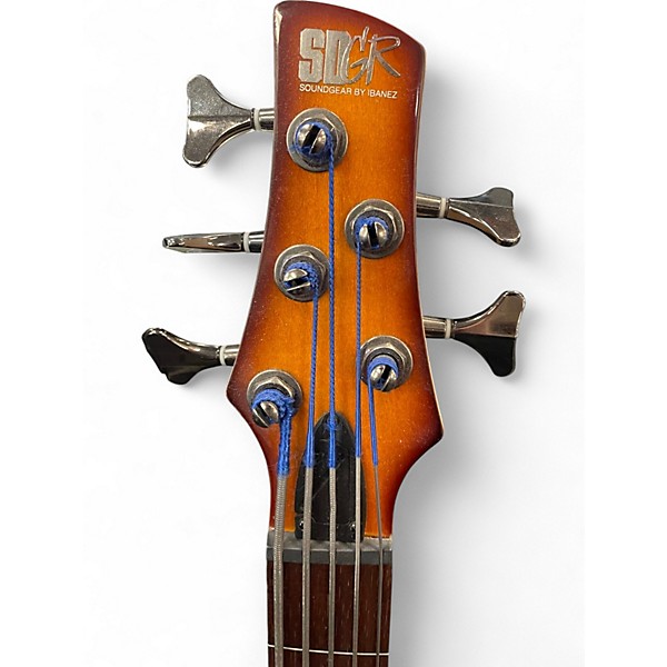 Used Ibanez sr37ef 2 tone burst Electric Bass Guitar