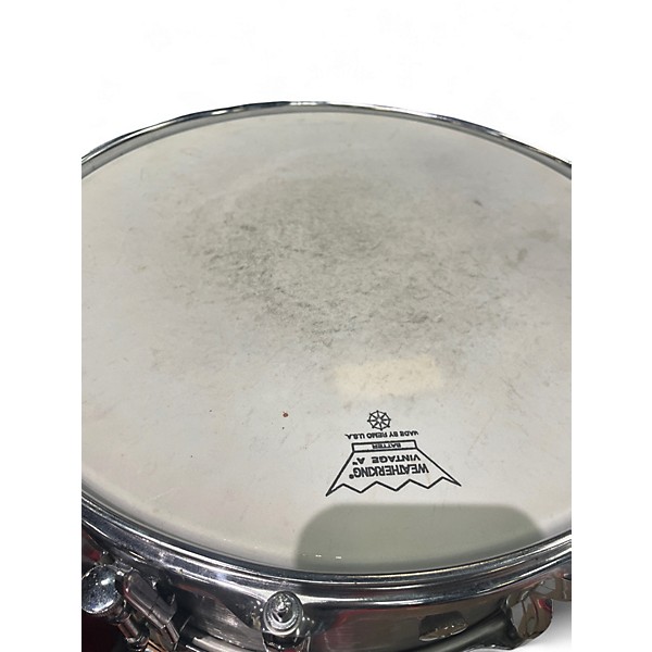 Used Premier 14in brushed aluminum snare brushed aluminum Drum