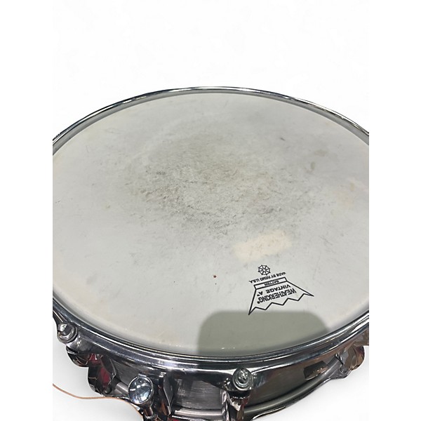 Used Premier 14in brushed aluminum snare brushed aluminum Drum