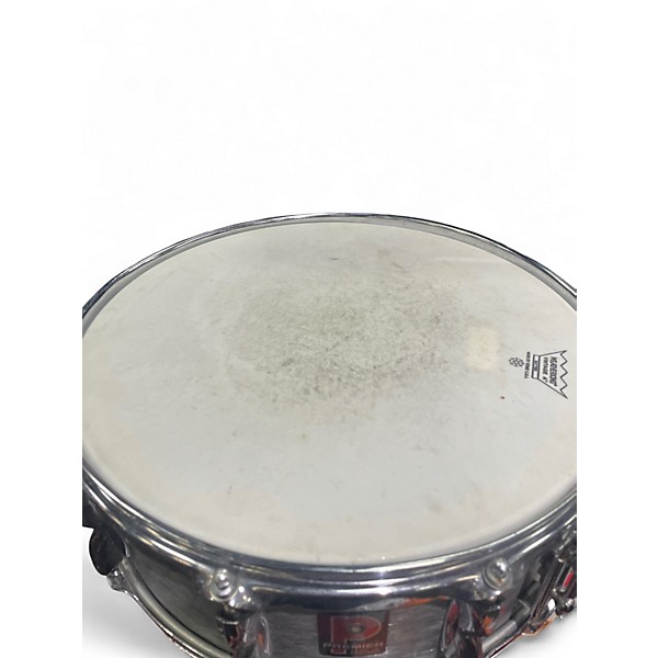 Used Premier 14in brushed aluminum snare brushed aluminum Drum