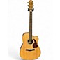 Used Fender CD220SCE Natural Acoustic Electric Guitar thumbnail