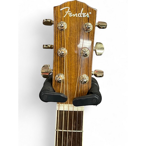 Used Fender CD220SCE Natural Acoustic Electric Guitar