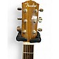 Used Fender CD220SCE Natural Acoustic Electric Guitar