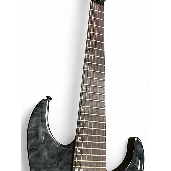 Used ESP LTD BUZ-7 BUZ MCGRATH GREY Solid Body Electric Guitar