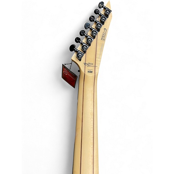 Used ESP LTD BUZ-7 BUZ MCGRATH GREY Solid Body Electric Guitar