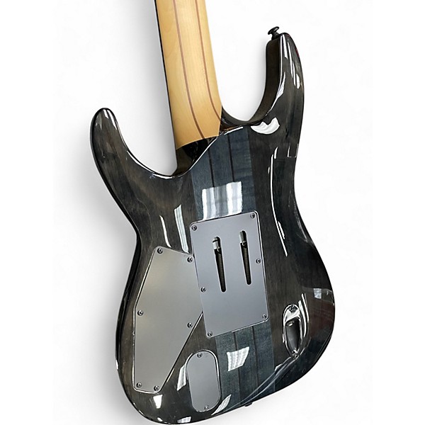 Used ESP LTD BUZ-7 BUZ MCGRATH GREY Solid Body Electric Guitar