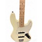 Used Squier Affinity Jazz Bass Cream Electric Bass Guitar thumbnail
