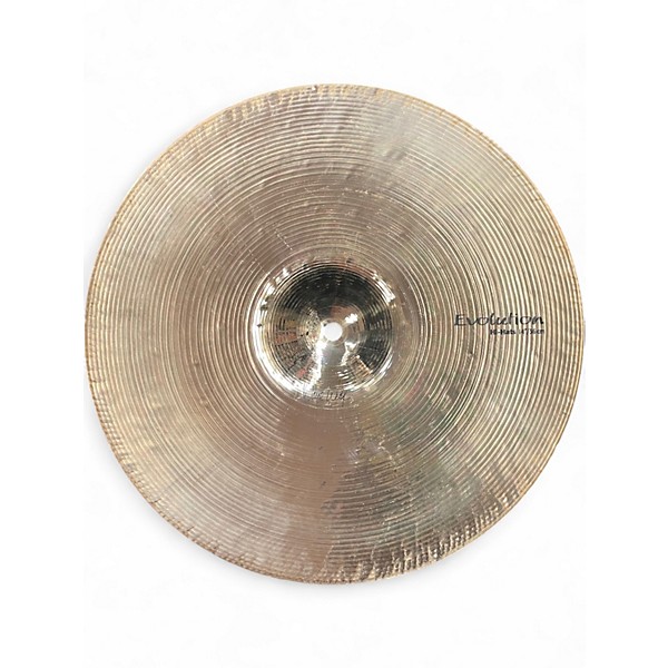 Used SABIAN 14in EVOLUTION HHX DAVE WECKL 14 INCH HI-HAT PAIR Cymbal