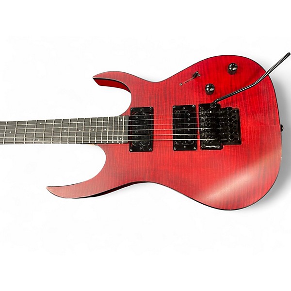 Used S By Solar SB4.6FRFBR Red Solid Body Electric Guitar