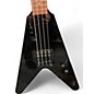 Used Dean V Metalman 4 String Black Electric Bass Guitar
