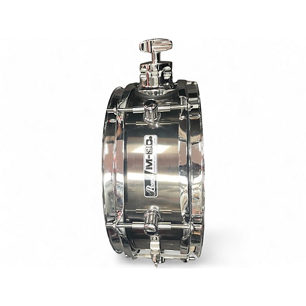 Used Pearl 10in M-80 PICCOLO SNARE Silver Drum
