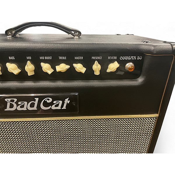 Used Badcat Cougar 50 Tube Guitar Combo Amp